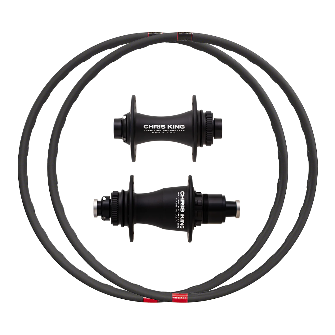 Chris King Hubs + Reserve 31 DH Custom Carbon Wheels (Front+Rear)