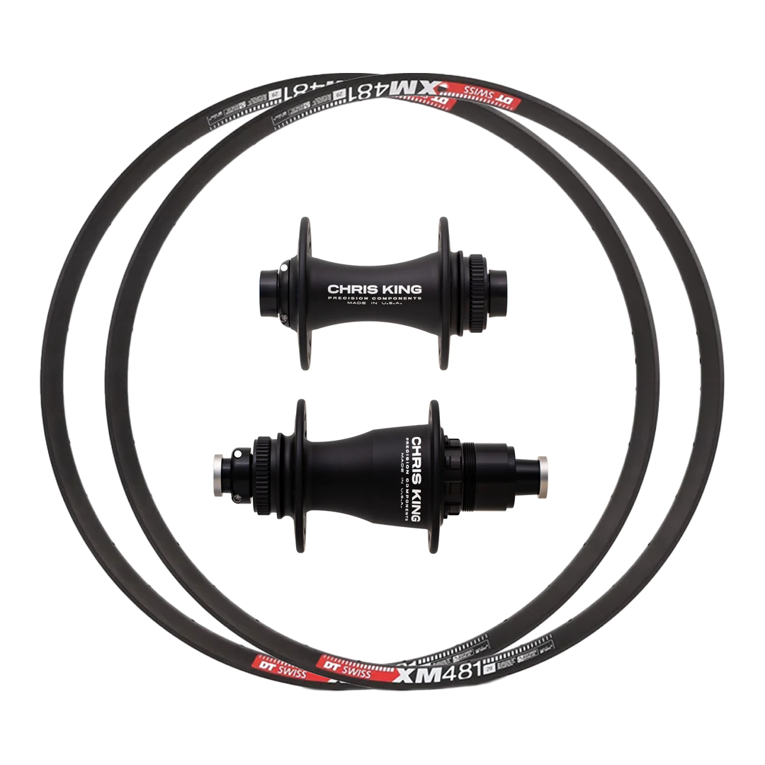 Chris King Hubs + DT Swiss XM 481 Custom Alloy Wheels (Front+Rear)