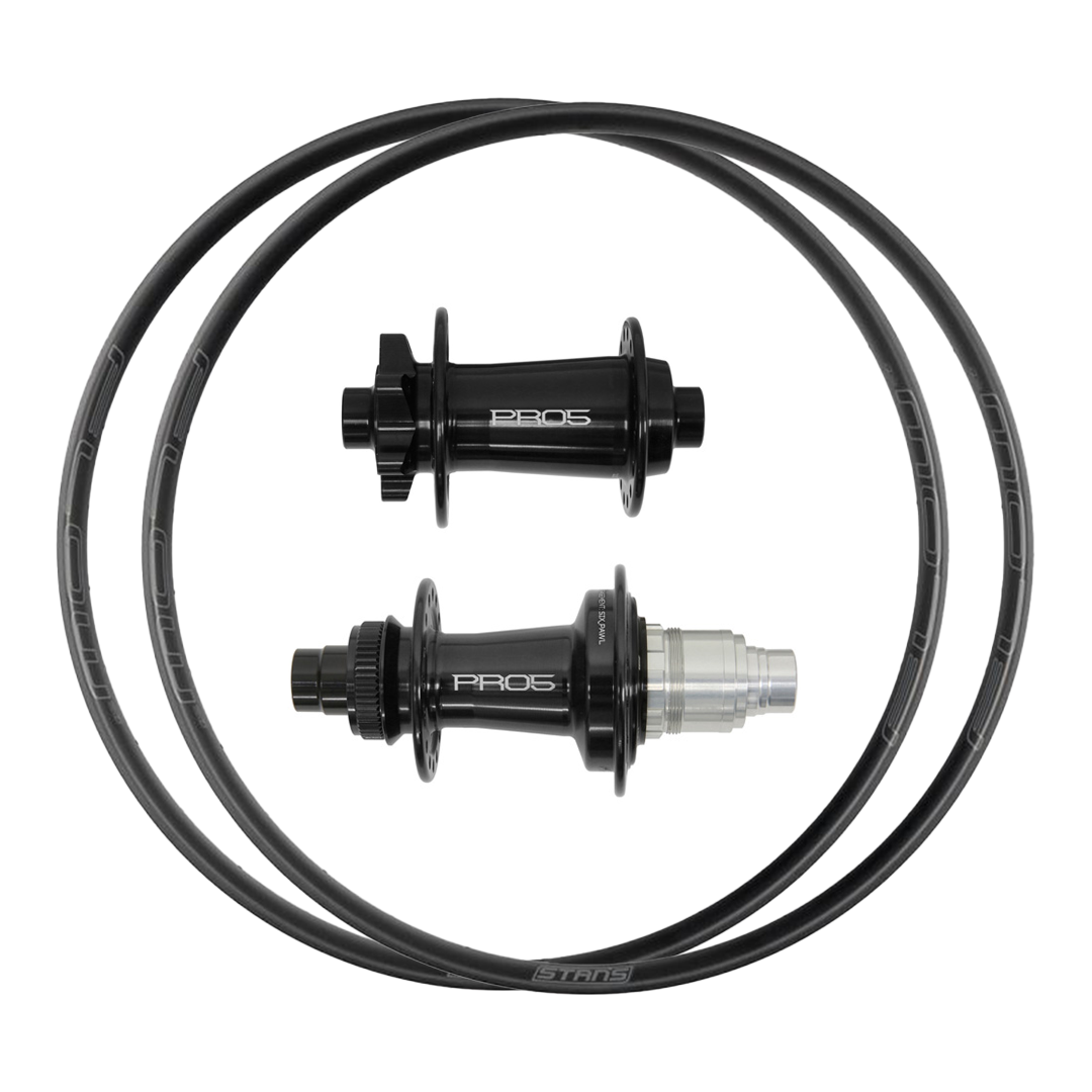 Hope Pro 5 + Stan's No Tubes Flow Mk4 Custom Alloy Wheels (Front+Rear)