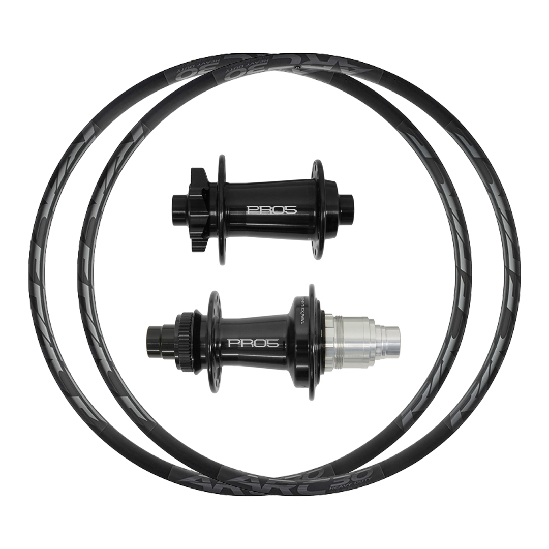 Hope Pro 5 + RaceFace ARC Heavy Duty 30 (Alloy) Custom Wheels (Front+Rear)