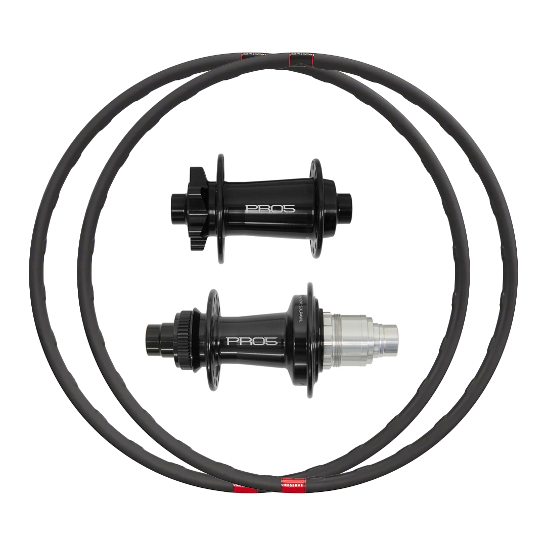 Hope Pro 5 + Reserve 31 DH Custom Carbon Wheels (Front+Rear)
