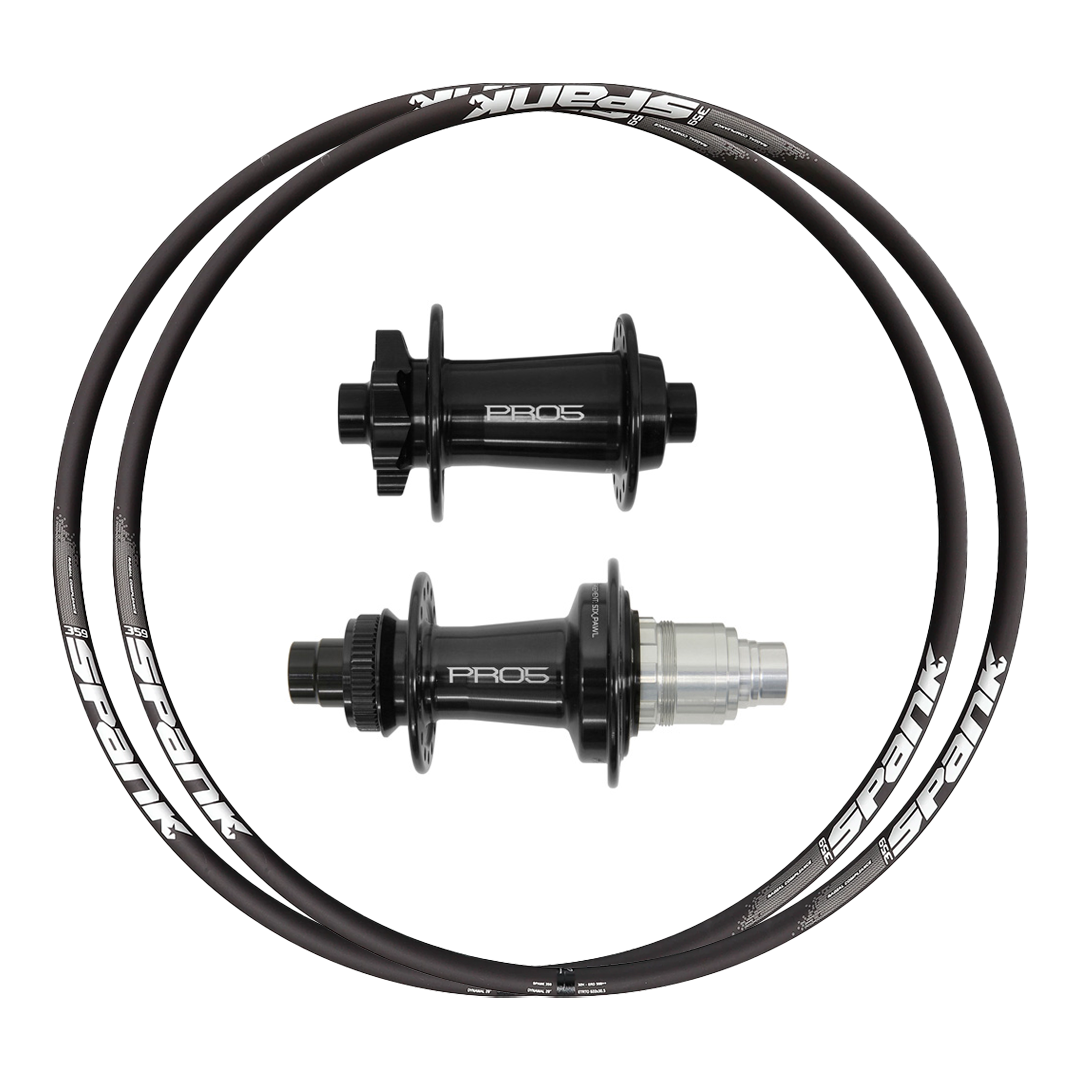 Hope Pro 5 + Spank 369 Custom Alloy Wheels (Front+Rear)