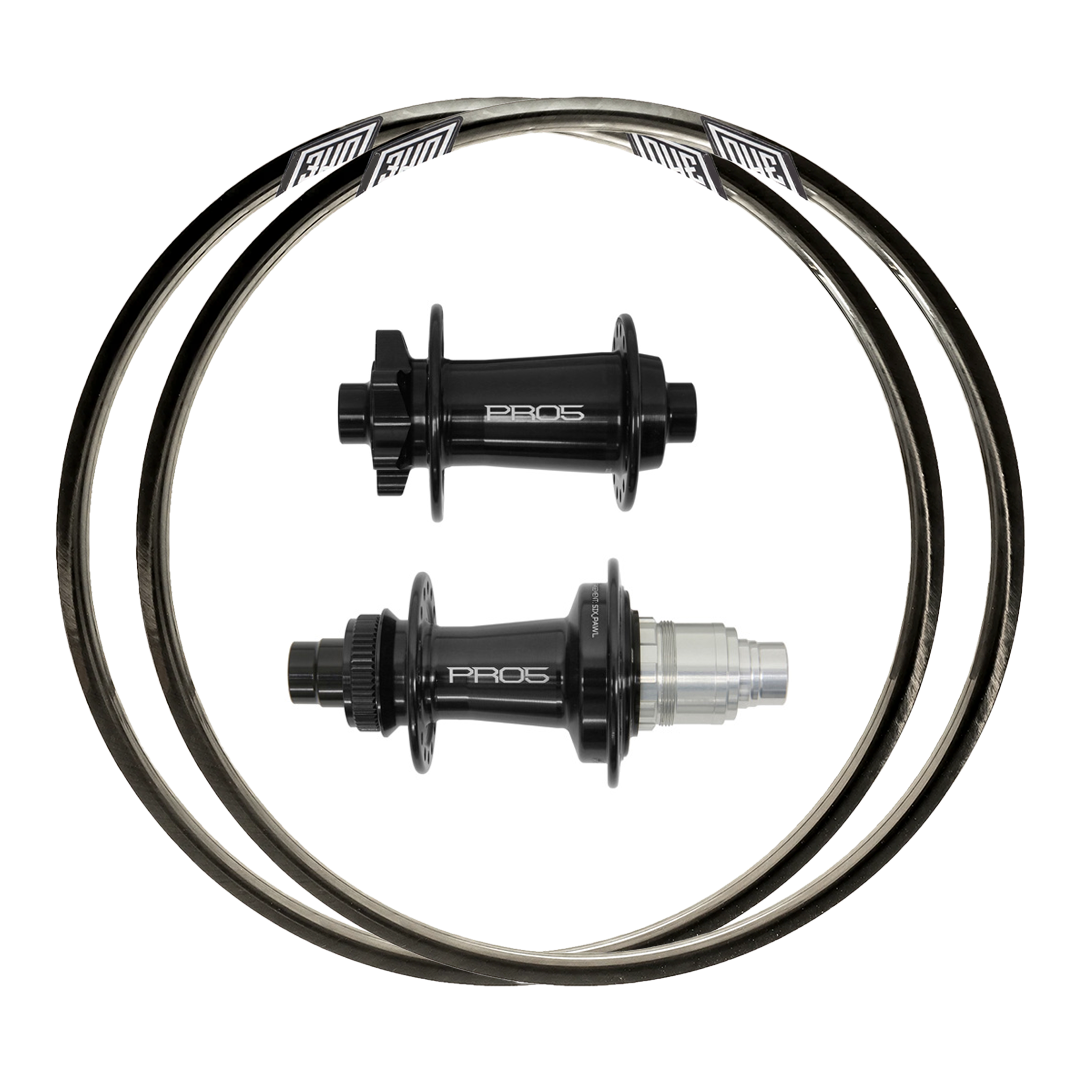 Hope Pro 5 + We Are One Convergence The Deal Custom Carbon Wheels (Front+Rear)