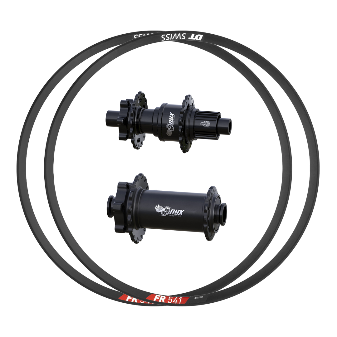 Onyx Vesper + DT Swiss FR 541 Custom Alloy Wheels (Front+Rear)