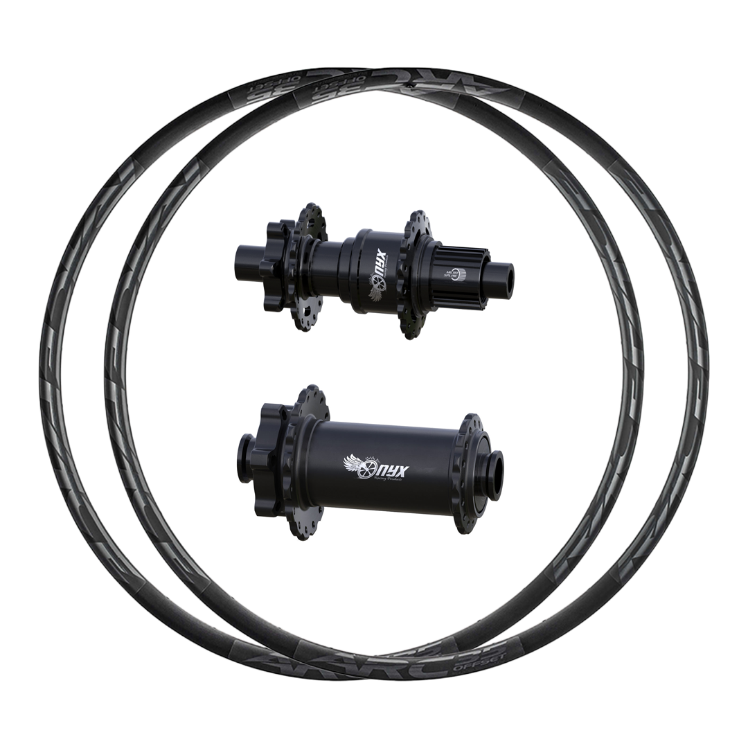 Onyx Vesper + RaceFace ARC Offset 35 (Alloy) Custom Wheels (Front+Rear)