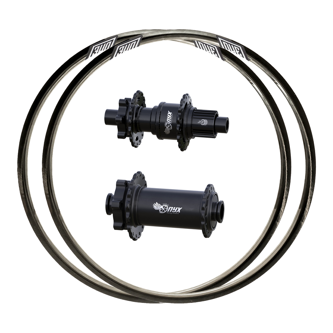 Onyx Vesper + We Are One Convergence The Revive 2.0 Custom Carbon Wheels (Front+Rear)