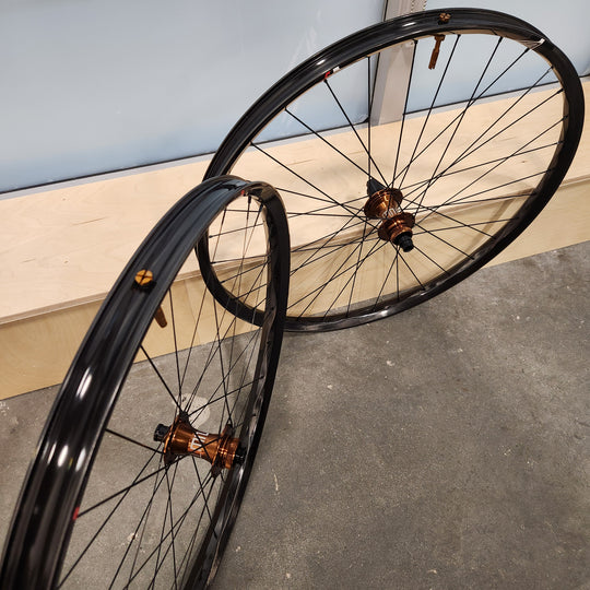 Mountain Wheelset Project 321 G3 + We Are One Triad Convergence Custom Carbon Wheels (Front+Rear)