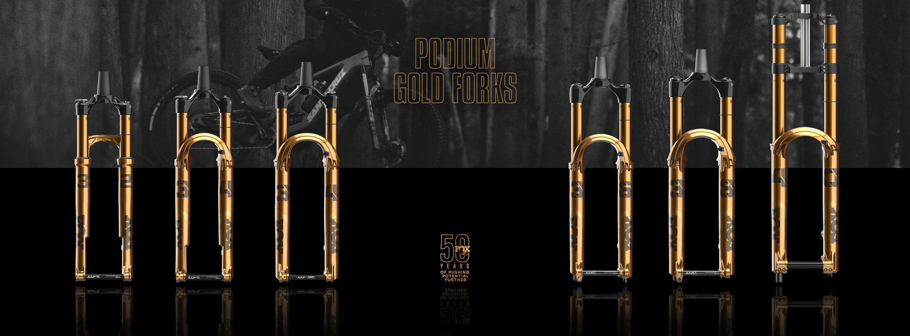Limited Edition Fox Podium Gold Forks 2025 Imby Bikes 25 Goldforks Bike Hero