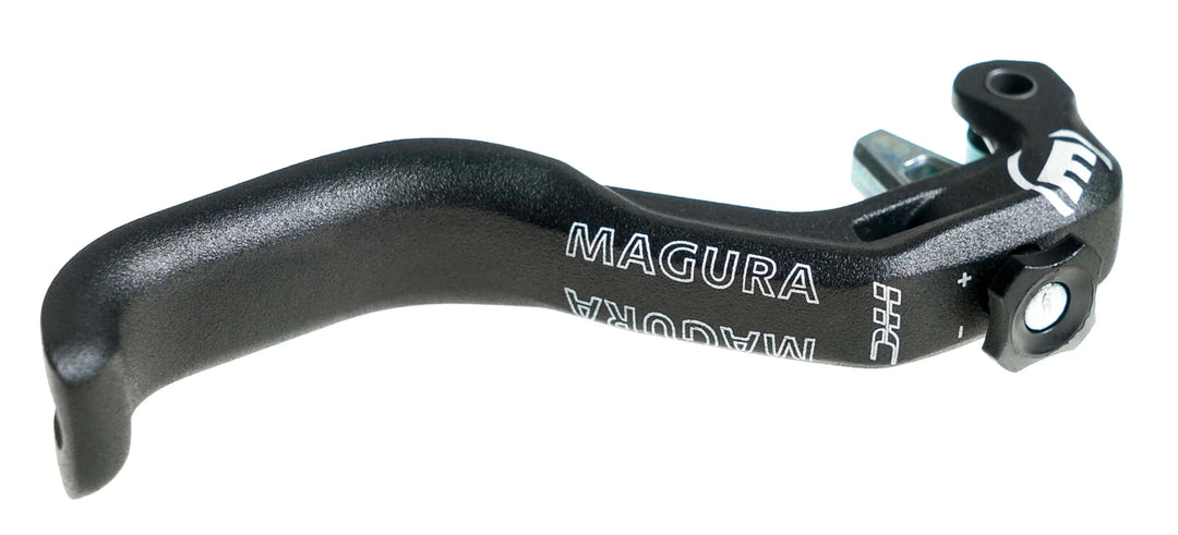Magura MT HC Lever Blade, Alloy, Black (1 finger), Reach Adj Dial, for MT6 / MT7 / MT8 / MT Trail SL