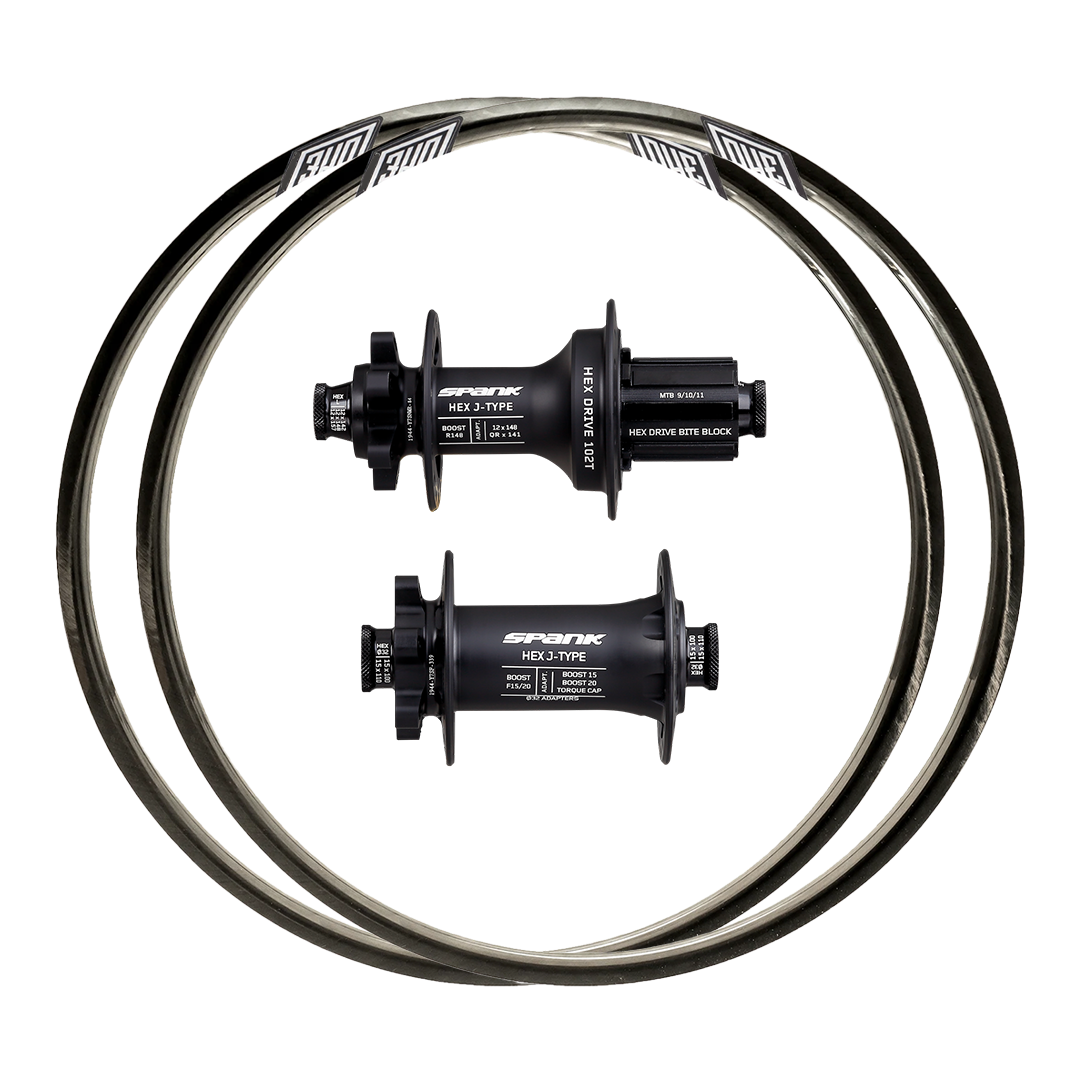 Spank Hex + We Are One The Strife Wheelset (Front+Rear)