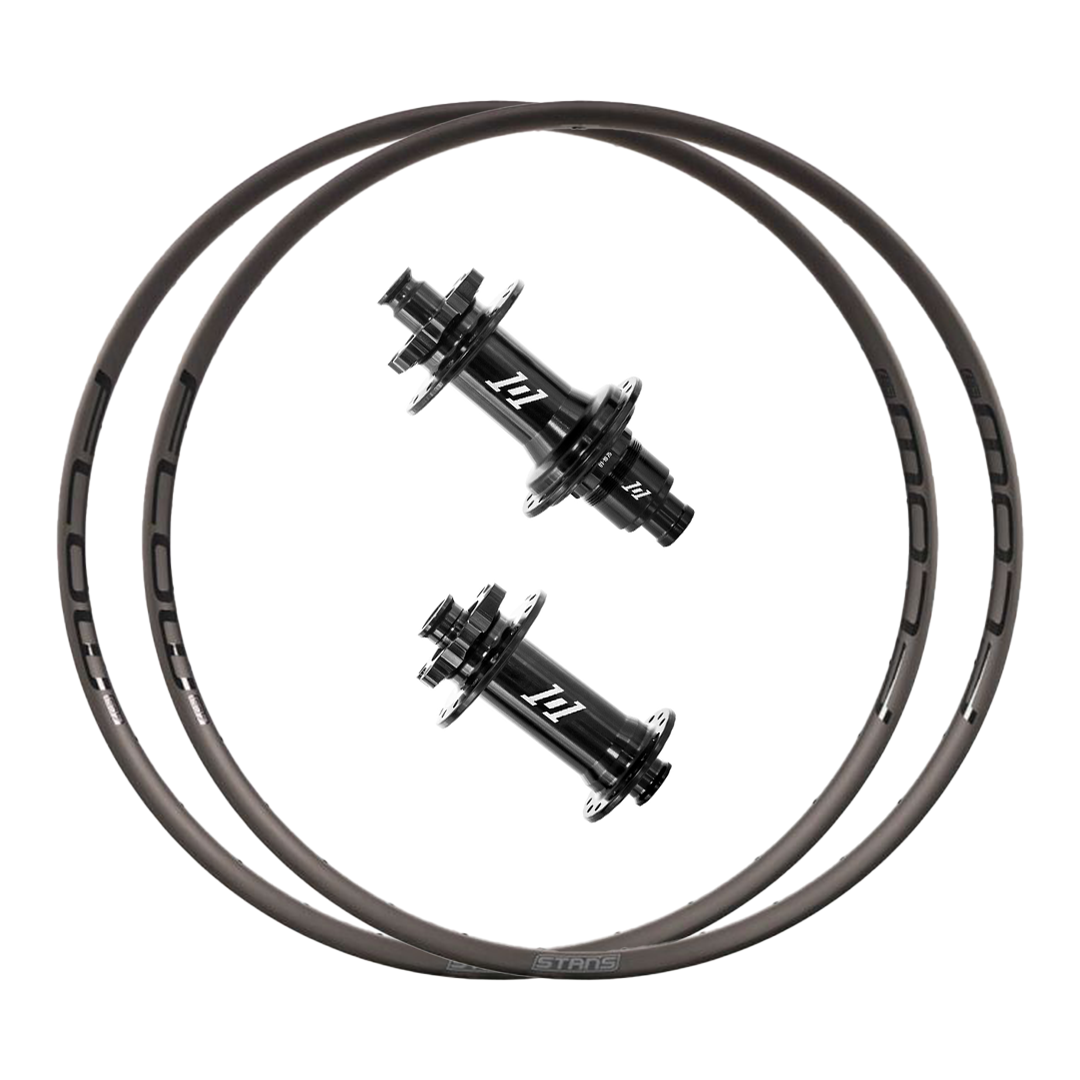 Industry Nine 1/1 + Stan's No Tubes Flow CB7 Custom Alloy Wheels (Front+Rear)