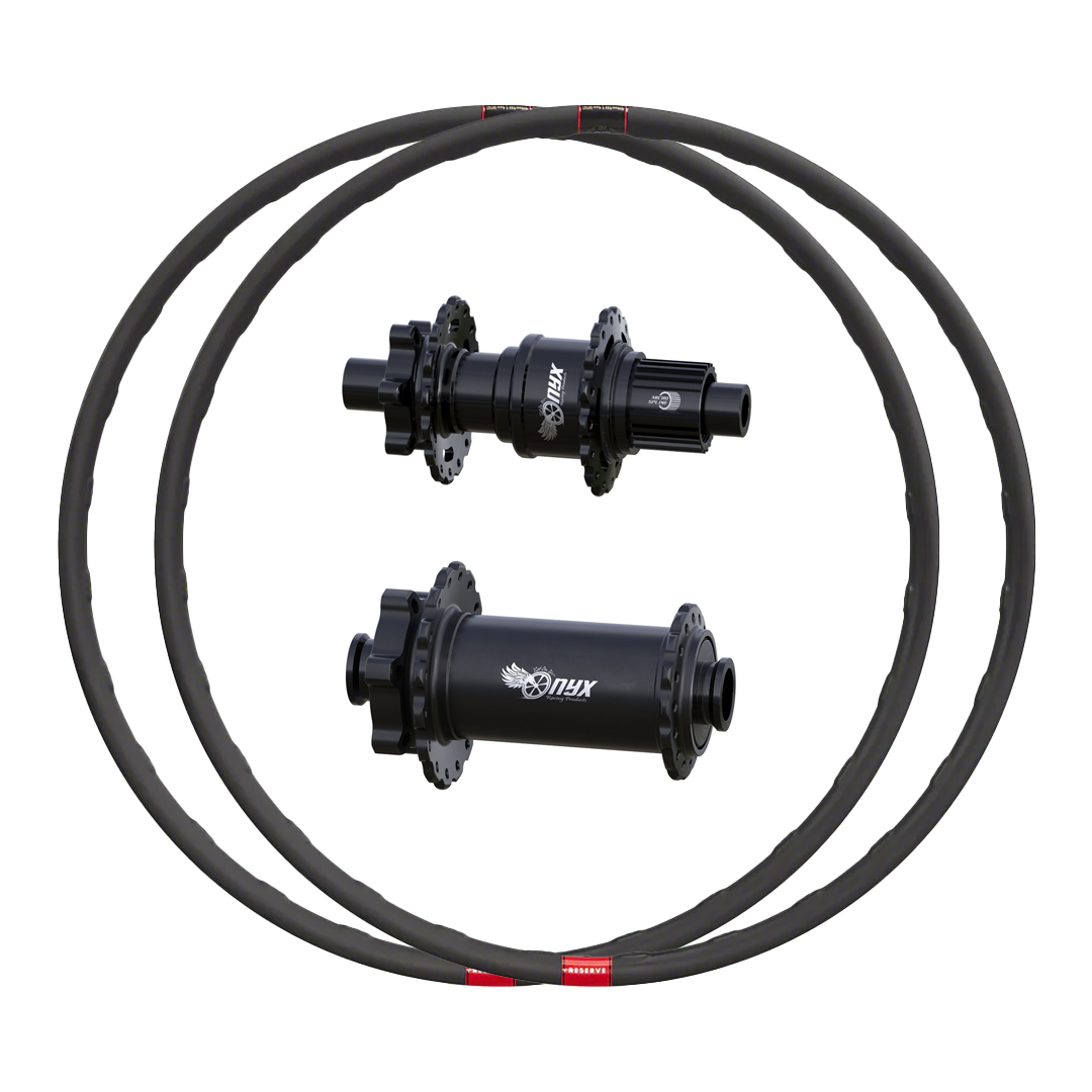Onyx Vesper + Reserve 31 DH Custom Carbon Wheels (Front+Rear)